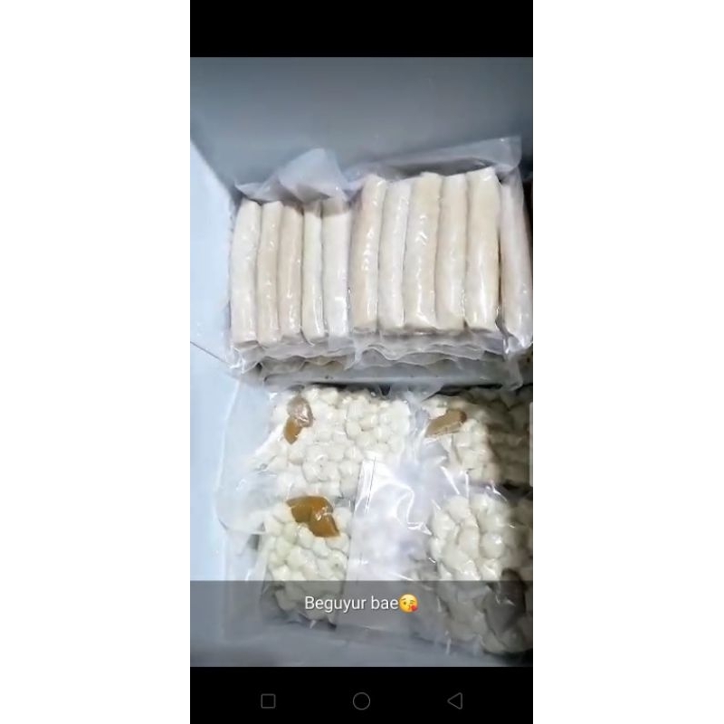 

Pempek, Tekwan, Model Telur Semuanya Paket Frozen, Pempek Paket Campur Isi 20 Biji, Pempek Lenjer Isi @5 pc, Kue Maksubah