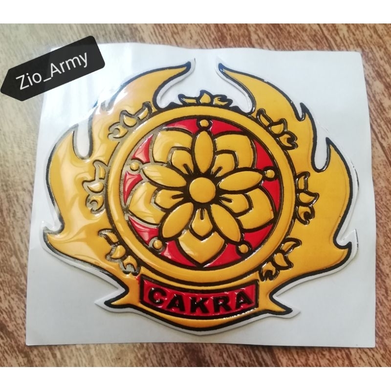 

Stiker Embos Logo Cakra