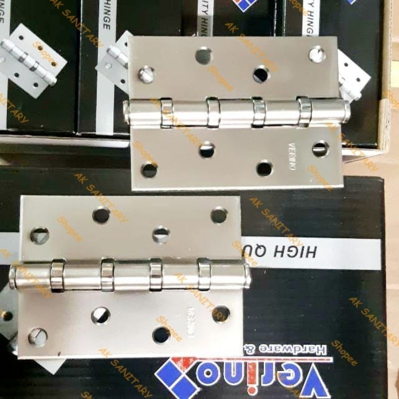 Engsel Pintu Tebal 3" 4" 5" inch VERINO - VERINO Engsel Jendela 3" INCH