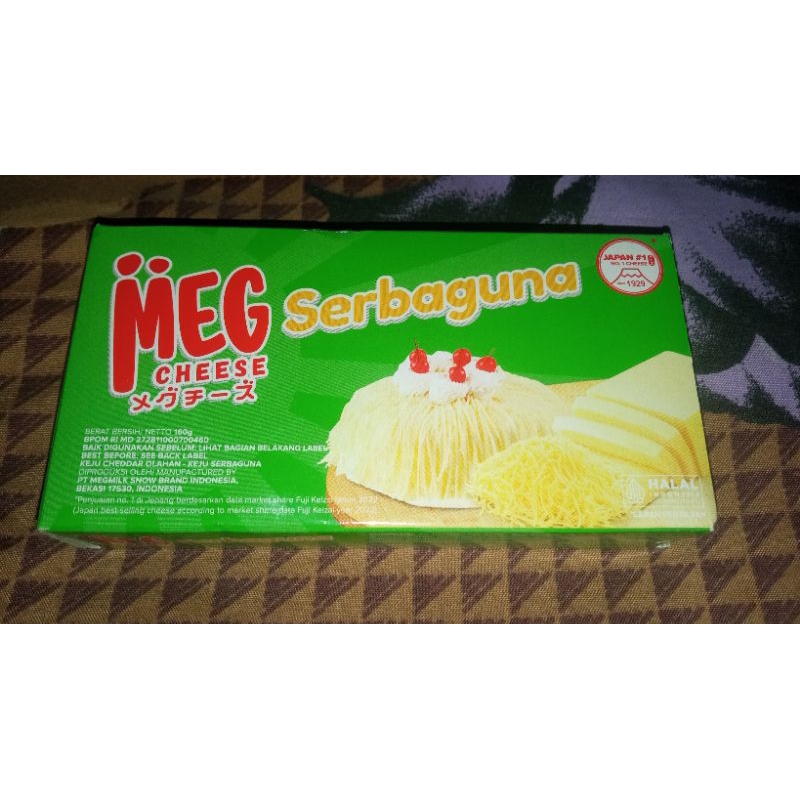 

MEG Cheese Serbaguna / Keju / Keju Batang 160gr