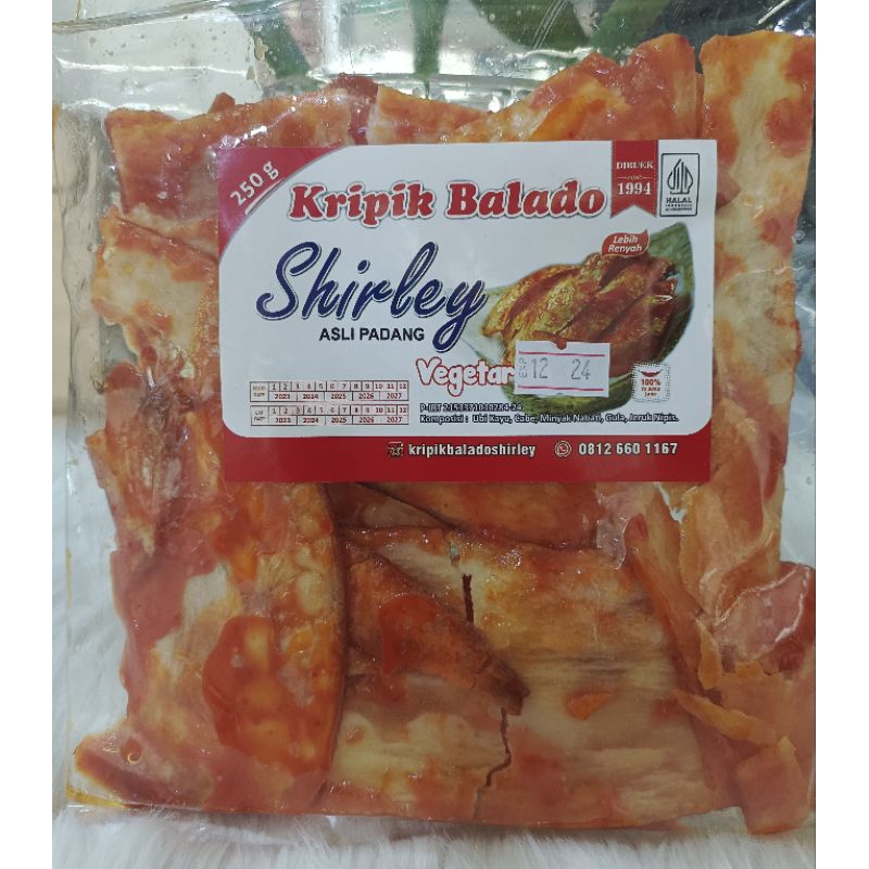 

Keripik Balado Shirley l Snack Vegetarian Vegan