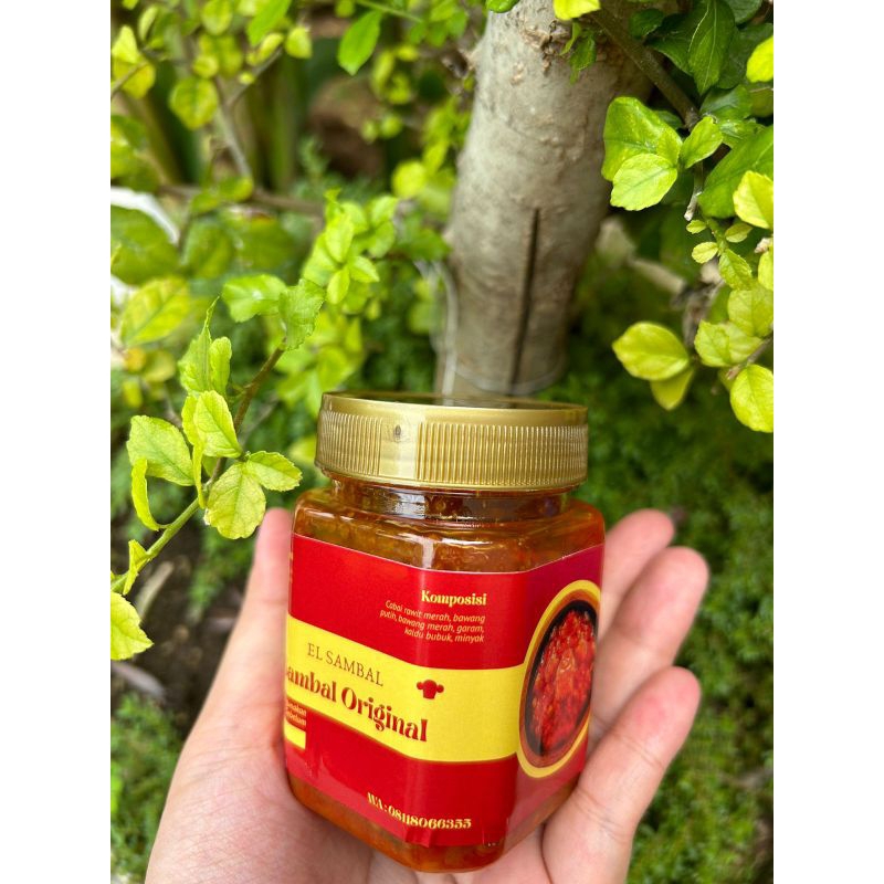 

SAMBAL ORIGINAL KEMASAN 200 GR