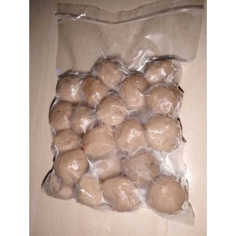 

Bakso Sapi mentah isi 20 Biji baso urat,baso kemasan bakso super
