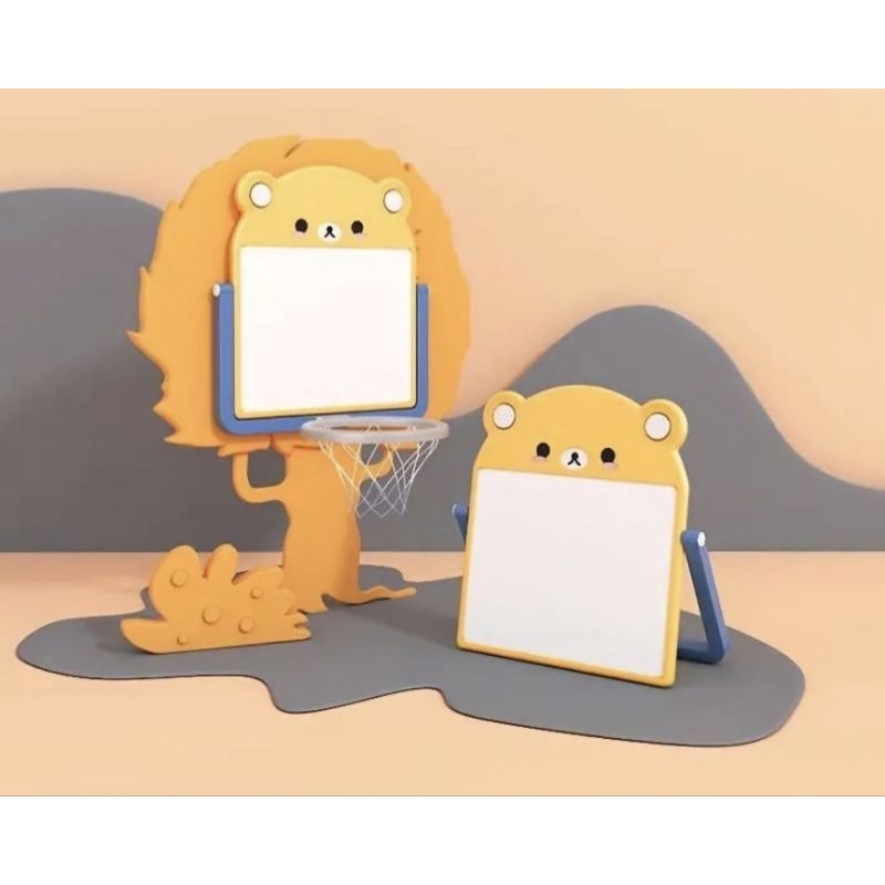 

Papan tulis anak 2n1 beruang basketball