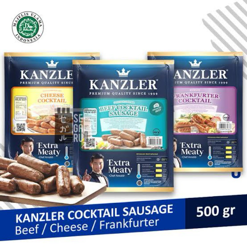 

KANZLER SOSIS ALL VARIAN 500gr