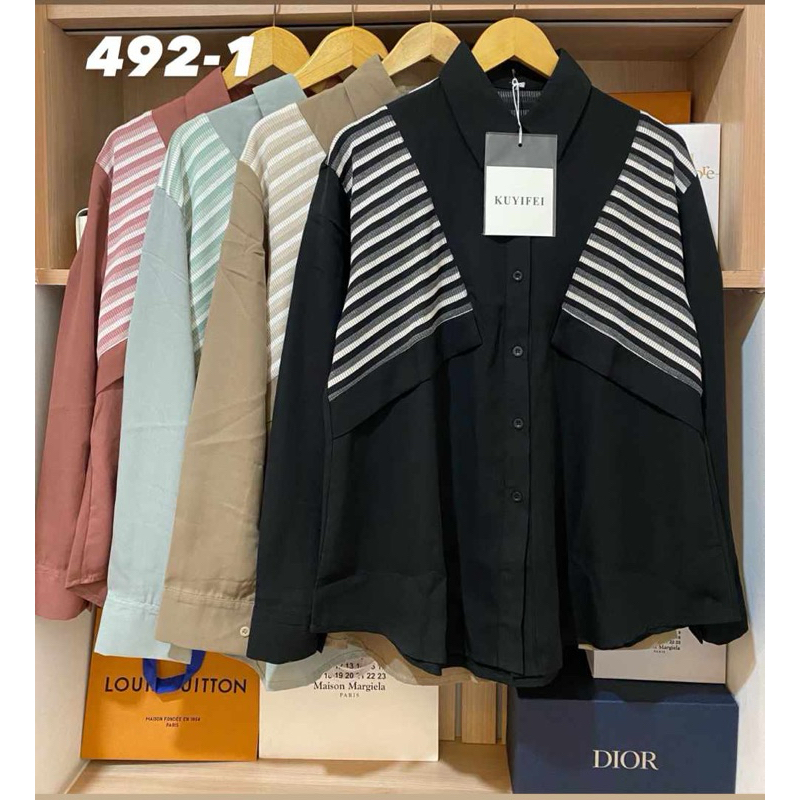Blouse kemeja Kuyifei 492.1//atasan import Kuyifei//pakaianwanitasby