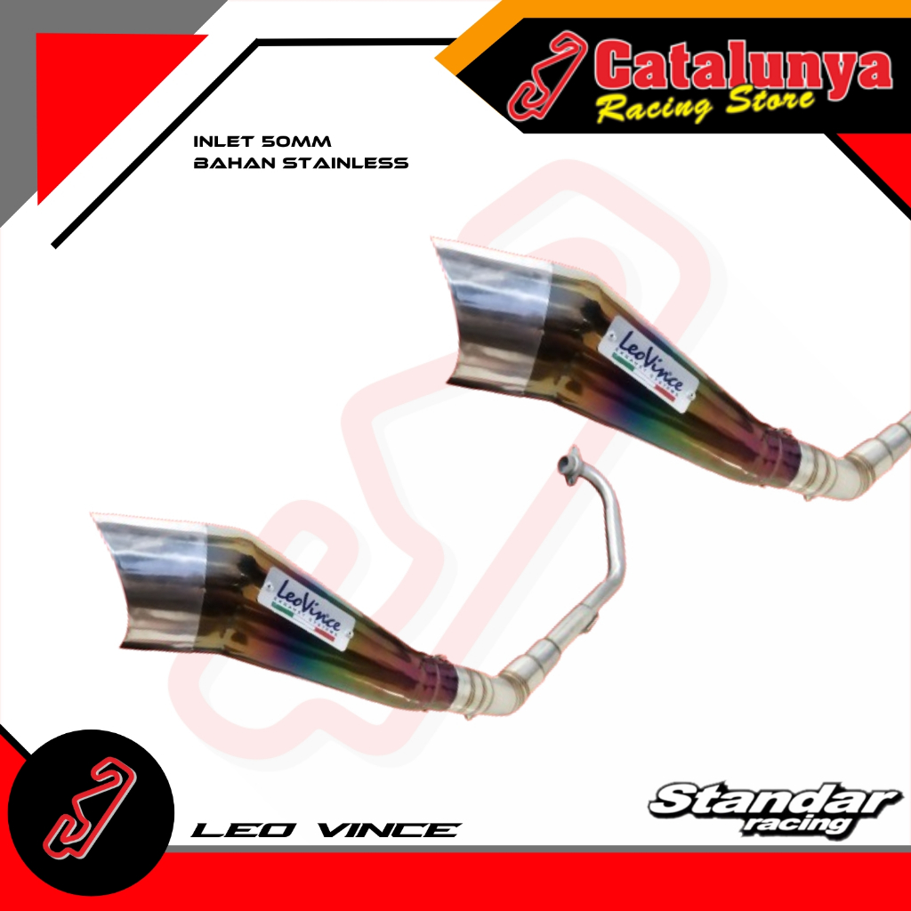 knalpot racing LEOVINCE PELANGI allnew MX LAMA