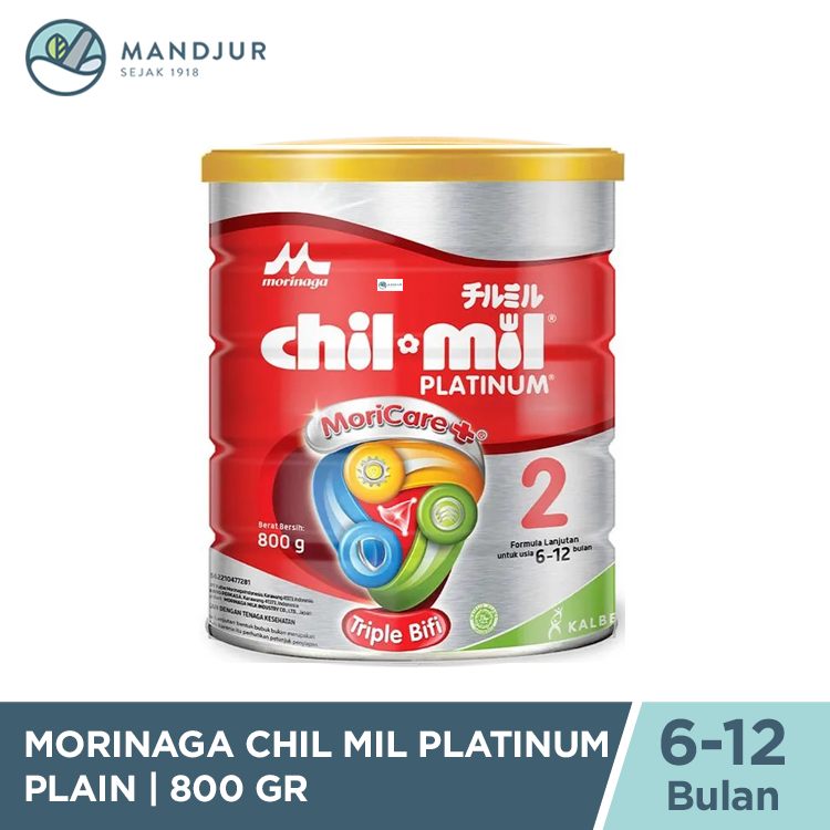 Morinaga Chil Mil Platinum 800 Gr - Susu Formula Bayi Lanjutan