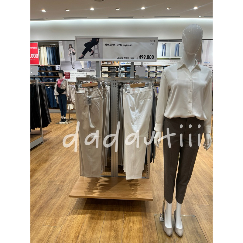 Sale Celana Ankle Rapi Women Uniqlo