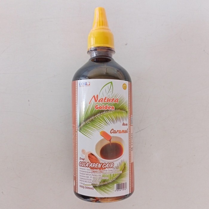 

NATURA GOLDEN GULA AREN CAIR CARAMEL 500ML X 15 = (1 KARTON) CAMPURAN MINUMAN/MAKANAN INSTANT KURIR