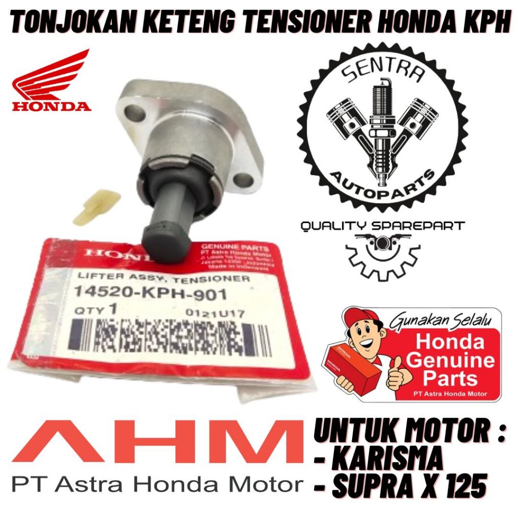 Original AHM Tonjokan Keteng Tensioner Honda Karisma Supra X 125 KPH