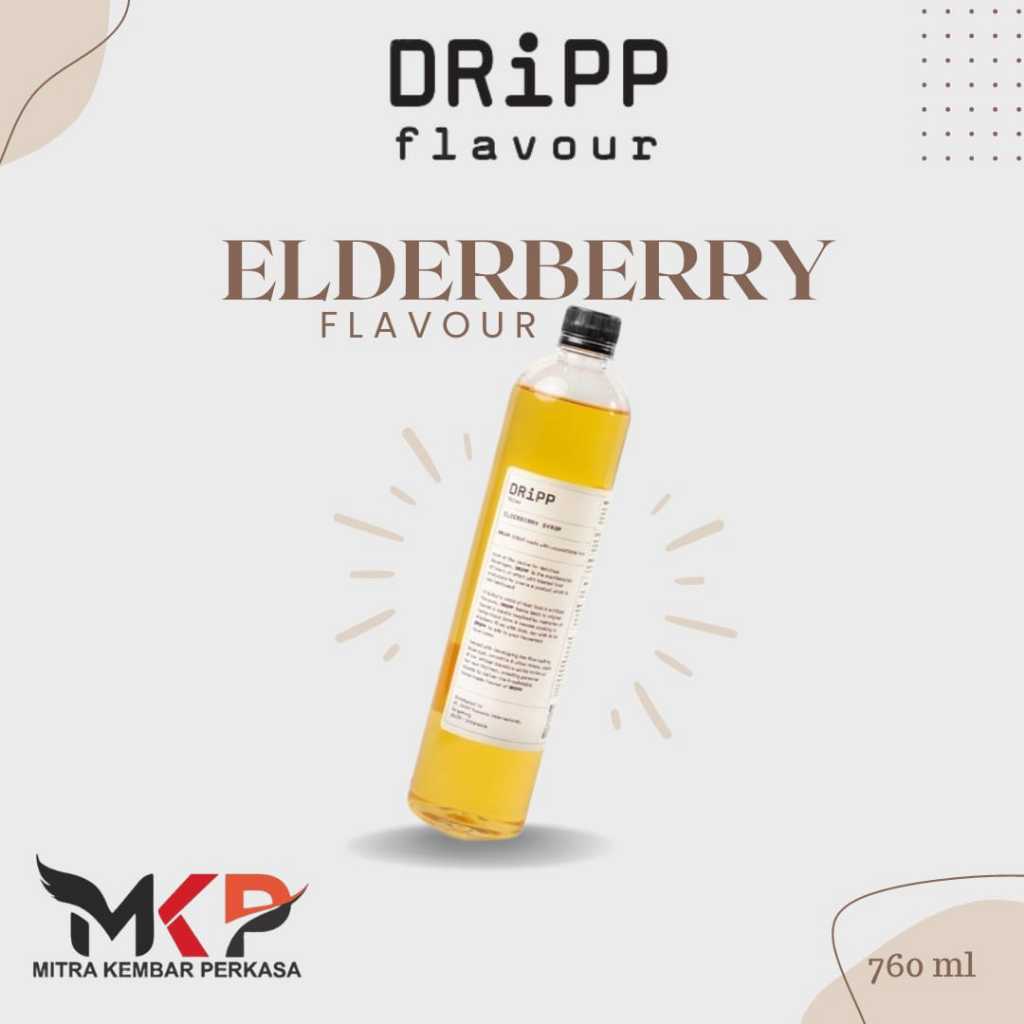 

DRIPP ELDERBERRY SYRUP- Gourmet Syrup-