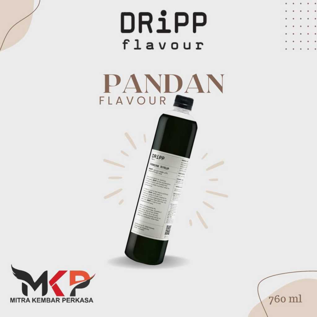 

DRiPP PANDAN SYRUP - Gourmet Syrup-