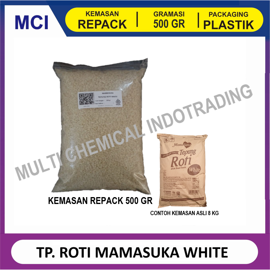 

TEPUNG ROTI PUTIH MAMASUKA WHITE BREAD CRUMB MAMA SUKA - REPACK 500 GR
