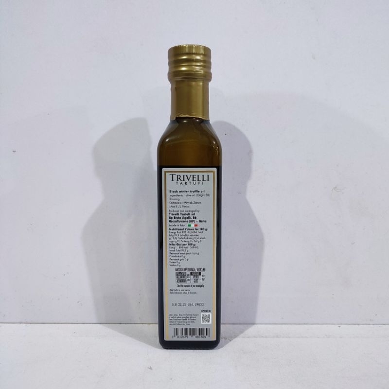 

RB Trivelli Black Truffle Oil 250ml - Italian Truffle Hitam Extra Virgin