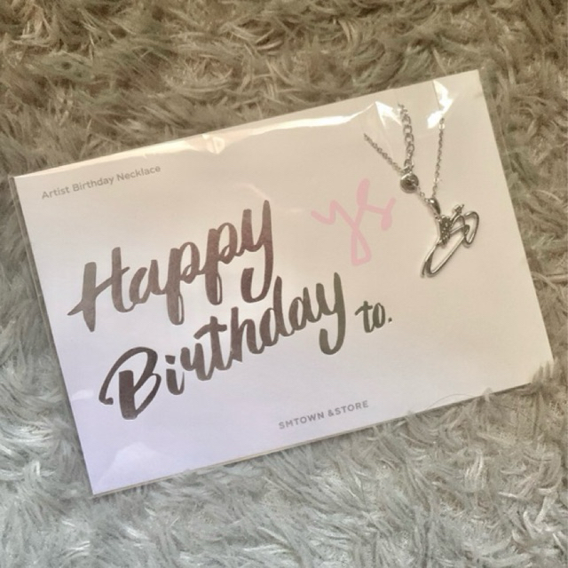 [Ready Stock] Official JAEHYUN Birthday Necklace 2020