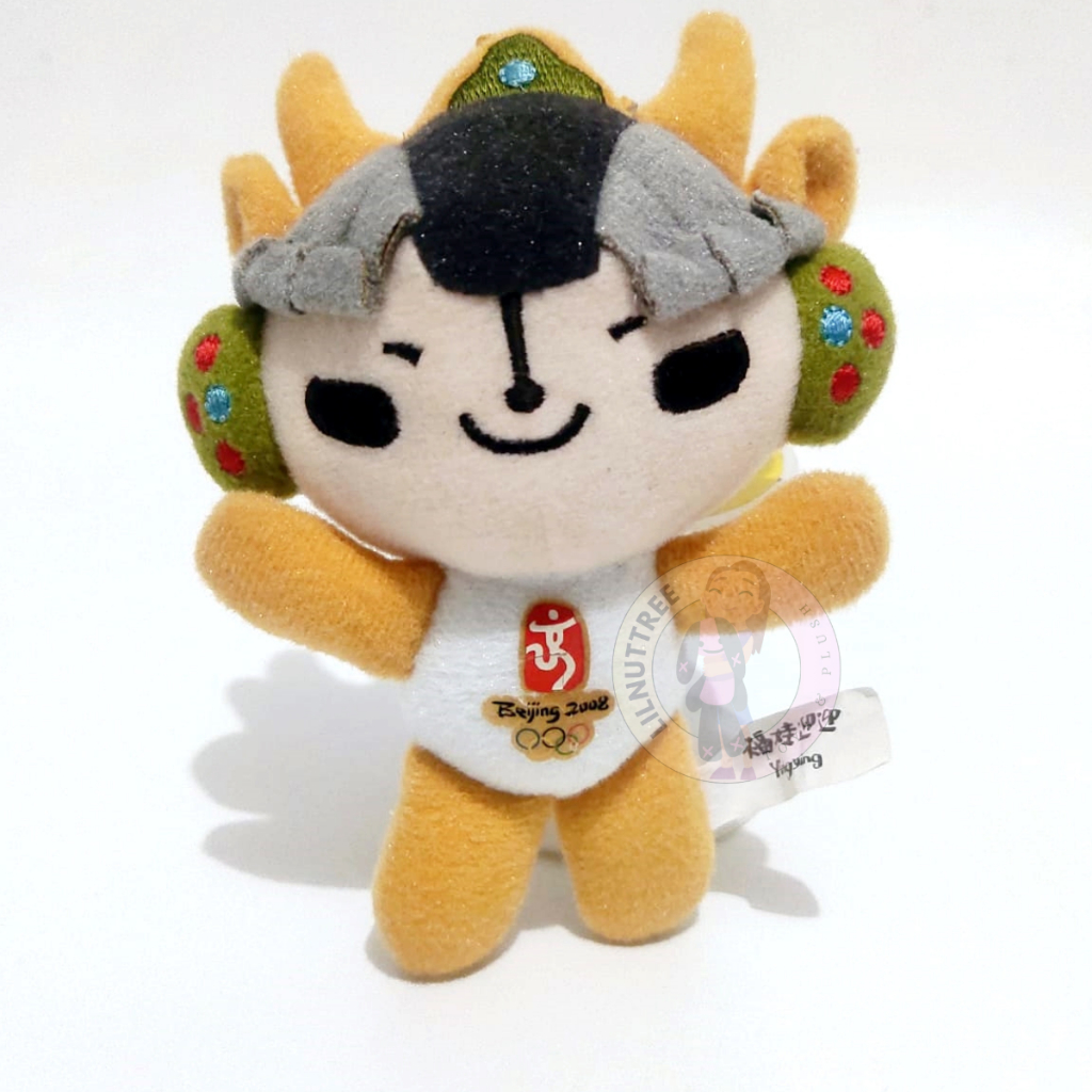 Boneka Mascot Ying Ying Olimpiade Beijing 2008 China Original Plush