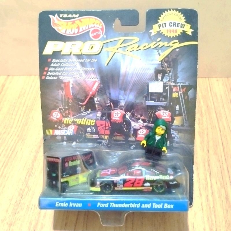 Hot Wheels Pro Racing Nascar - Ford Thunderbird Ernie Irvan Havoline not Action Racing