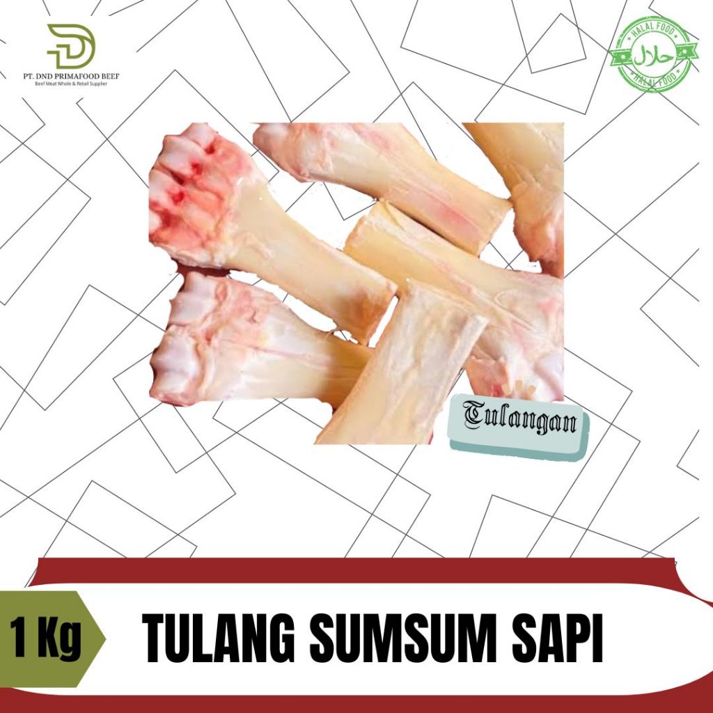 

Tulang Sum-Sum Sapi - 1Kg