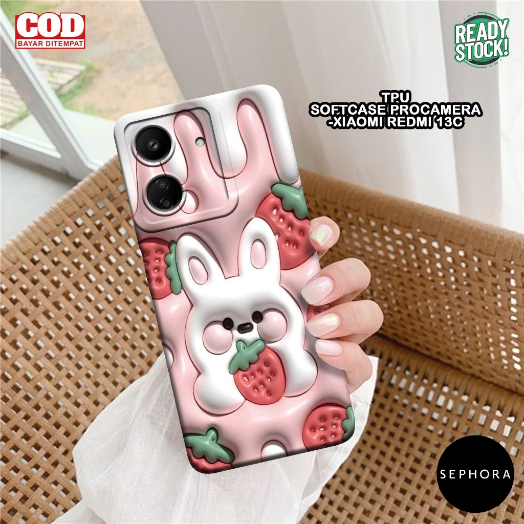 Case XIAOMI REDMI 13C Terbaru - Sephora - Fashion Case LUCU - Softcase XIAOMI REDMI 13C - Case Pro C
