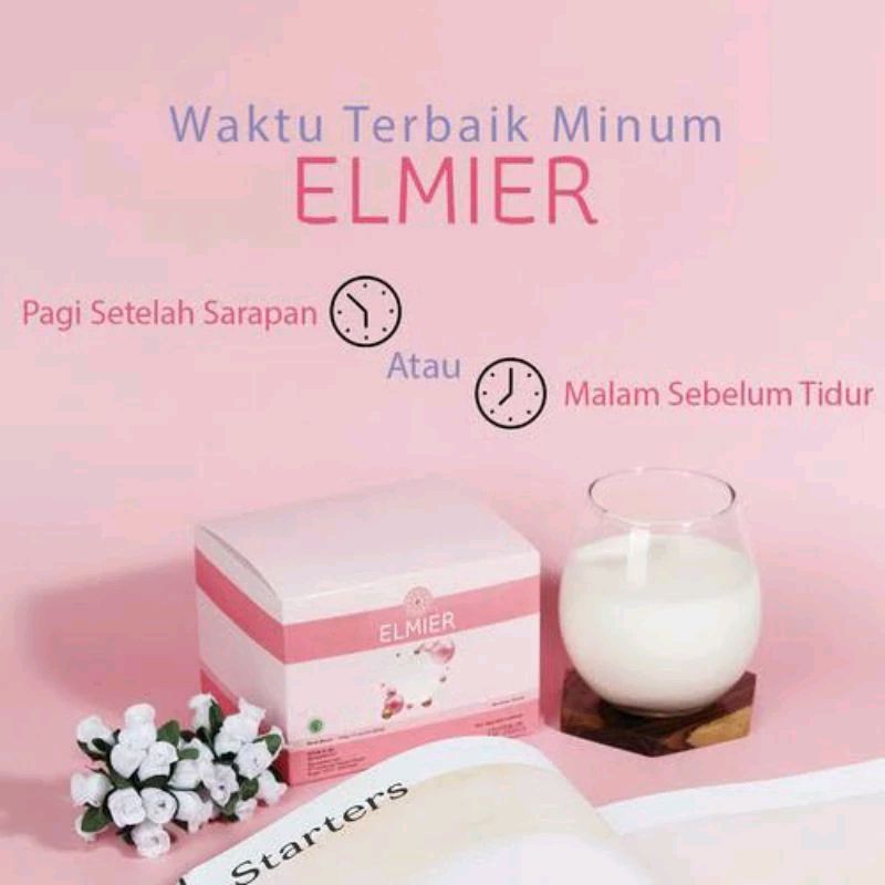 ELMIER COLLAGEN DRINK MINUMAN PERAWATAN KULIT ORIGINAL