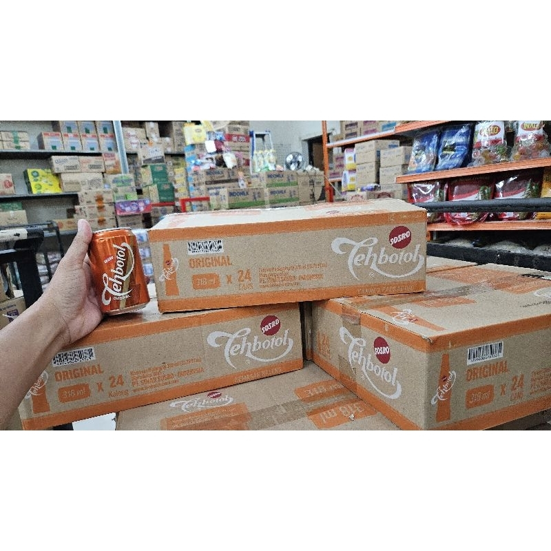 

CTN 24 KALENG - TEH BOTOL SOSRO KALENG ( CAN ) ISI 24*318ML / GOJEK ONLY