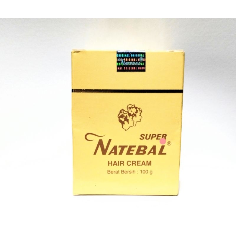 Super Natebal Hair Cream 130gr - Cream Merawat Rambut Hitam