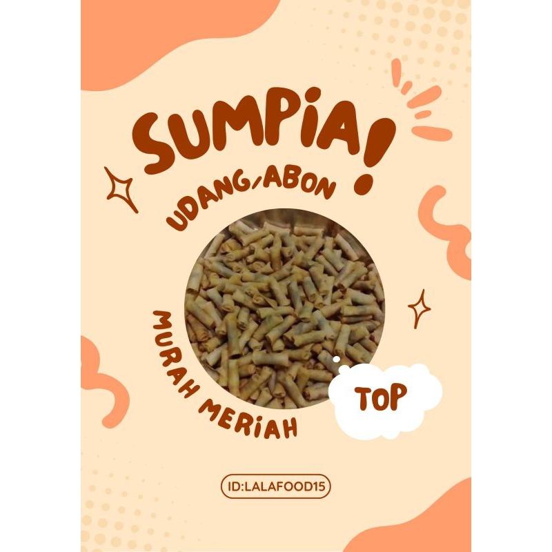 

Sumpia Udang/Abon/Spingroll 500gr /CemilanMurah