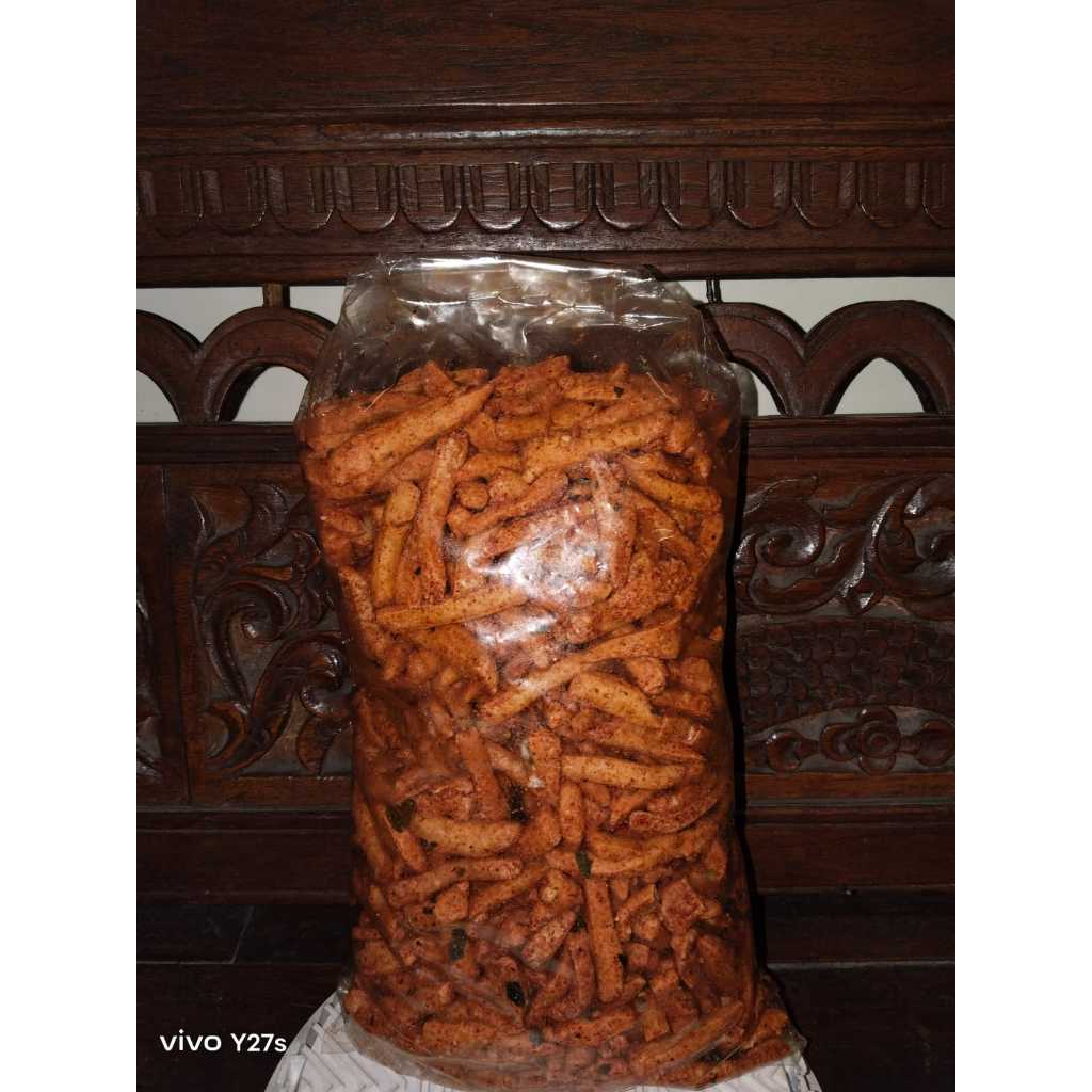 

Basreng 1KG Pedas Daun Jeruk/Ori Daun Jeruk Baso Goreng Stik