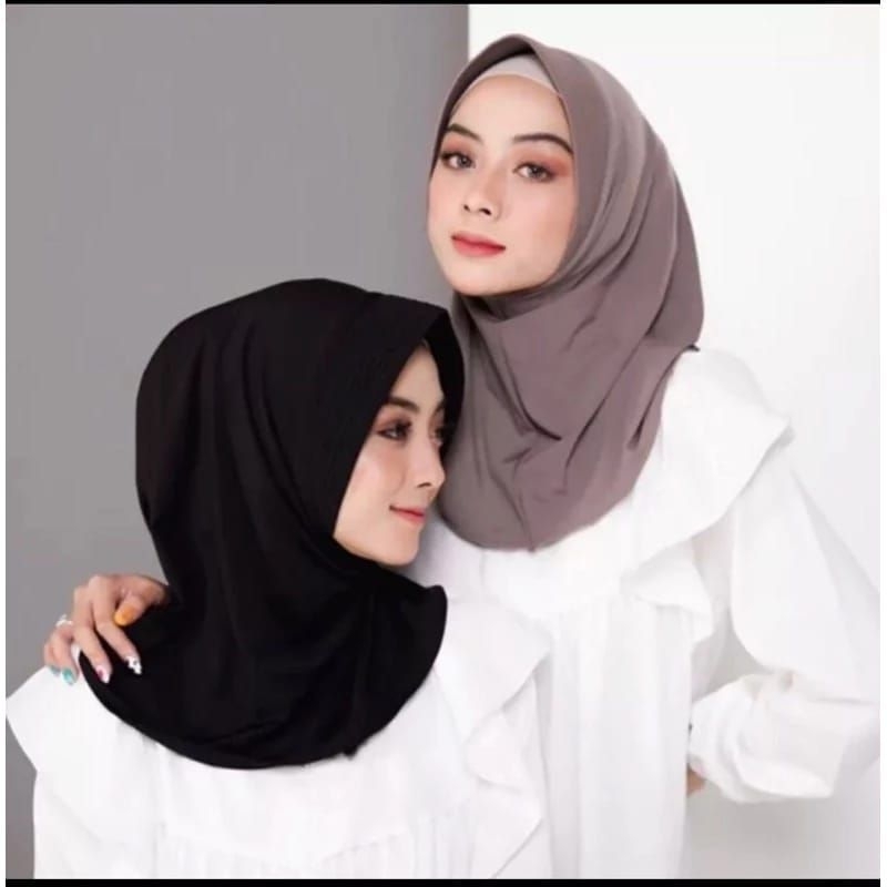 HIJAB INSTAN SPORT PET BESAR//KERUDUNG SPORT INSTAN OLAHRAGA PET BESAR//JILBAB SPORT OLAHRAGA PET BE