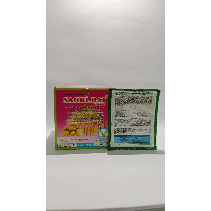 FUNGISIDA SISTEMIK SAGRI-BAT 60/10 WP 10 GRAM