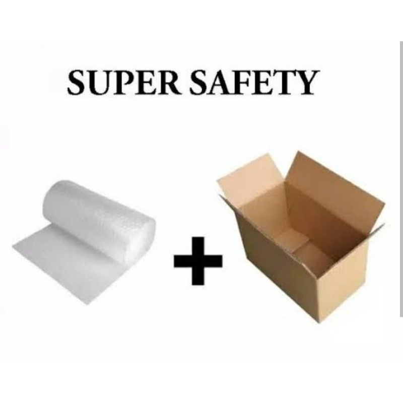 

safety extra box bubble wrap