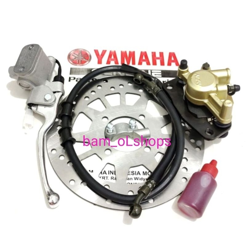 minyak rem+selang rem+master rem+piringan+kaliper depan Yamaha Jupiter MX new 135,Jupiter MX