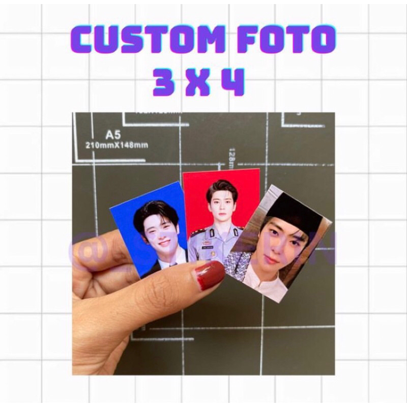 CUSTOM FOTO 3x4 / PAS FOTO
