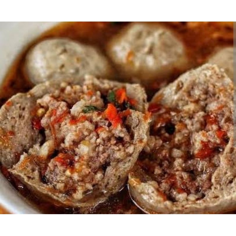 

bakso cincang sapi besar khas tasikmalaya