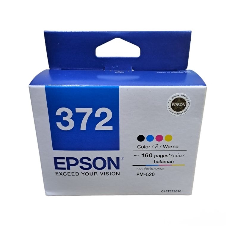 tinta cartridge epson 372 b.m.c.y original for printer PM-520