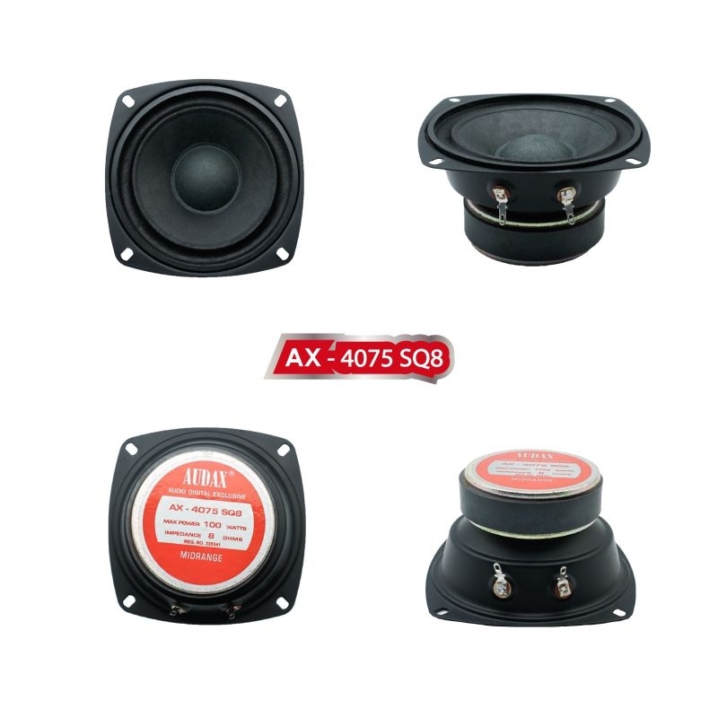 SPEAKER MID RANGE AUDAX AX 4075 SQ8