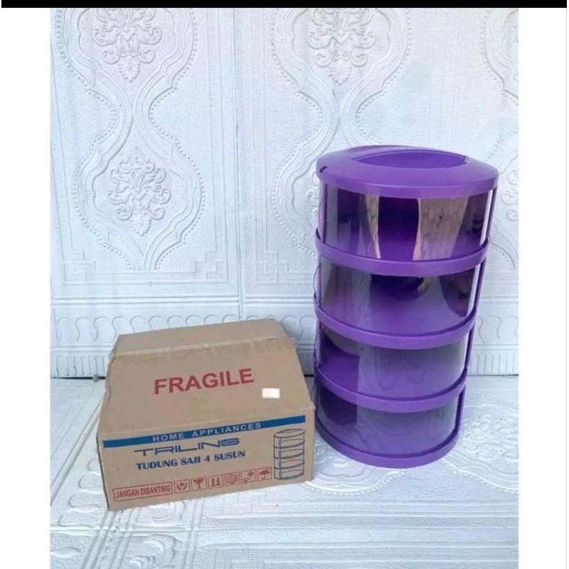 TUDUNG SAJI 4 SUSUN FIT / TEMPAT MALANAN / TUDUNG SAJI/ TUDUNG SAJI SUSUN 4 / TUDUNSAJI / TUDUNGSAJI