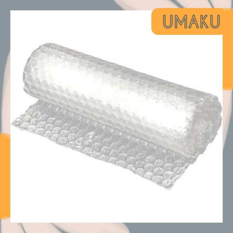 

Ekstra kemasan bubble wrap