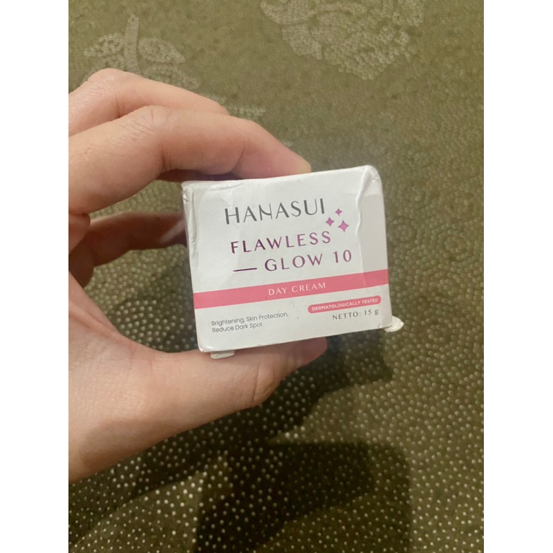 Hanasui Flawless Glow 10 Day Cream dan Night Cream