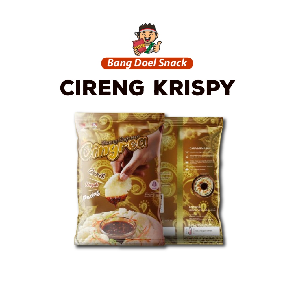 

Cik’Emam – Cireng Krispy Salarea - Makanan Khas Bandung 200g