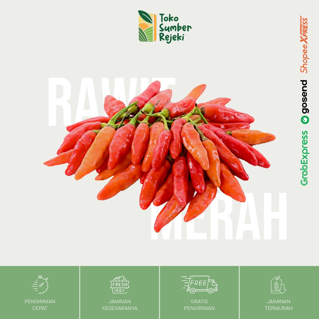 

Cabai Rawit Merah Segar - Toko Sumber Rejeki Yogyakarta