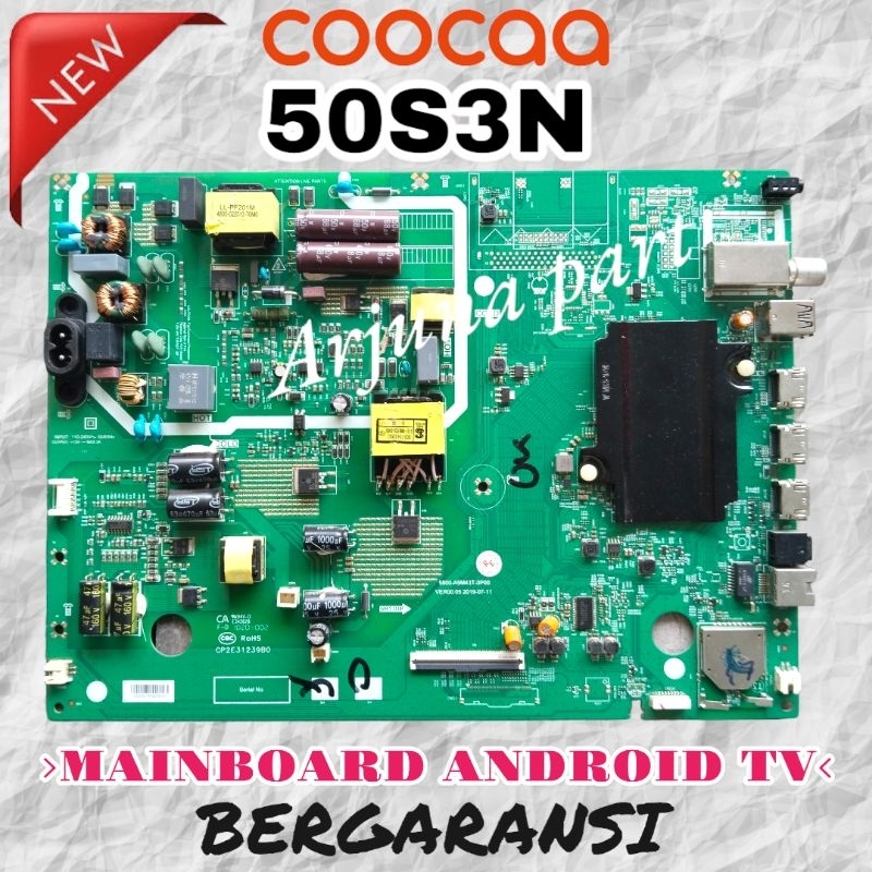 MB COOCAA 50S3N / MAINBOARD TV COOCAA 50S3N / MESIN TV COOCAA 50S3N / MODUL TV COOCAA 50S3N / MB COO
