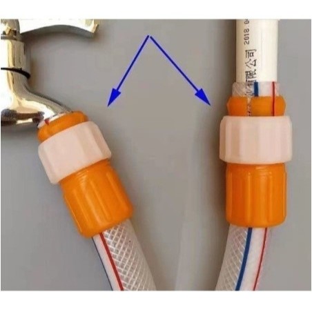 Konektor Selang Kran / Adaptor Selang Konektor Selang SambunganKran Air Fleksibel/Konektor Sambungan