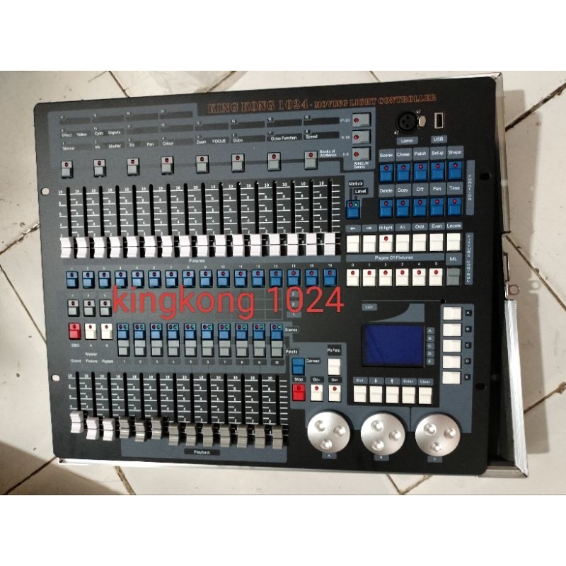 mixer lighting dmx kingkong 1024