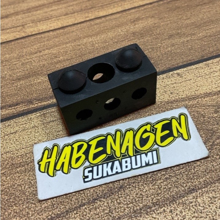 karet rubber bantalan dudukan ganjal peredam jok bagian depan tiger lawas lama revo ori lostpack GOO