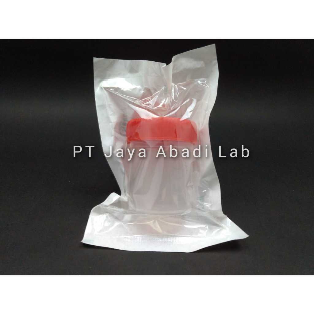 pot urin urine steril sterile container plastik disposable 60 ml 60cc