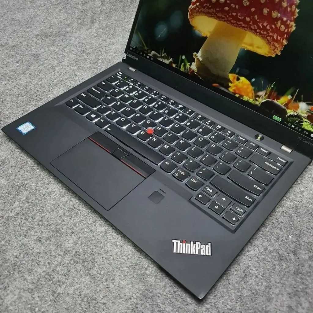 Laptop Lenovo Thinkpad X1 Carbon 6th i7 GENERASI 8 SECOND BERKUALITAS - 6th i5-8, RAM 8/128 SSD 250 