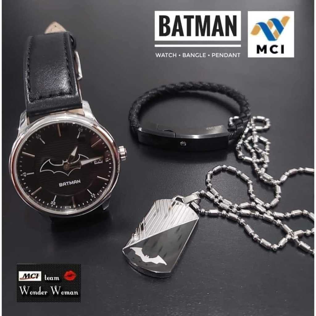 BATMAN SERIES ORI LISENSI ©DC - JAM KESEHATAN BATMAN - KALUNG KESEHATAN - GELANG KESEHATAN BATMAN OR