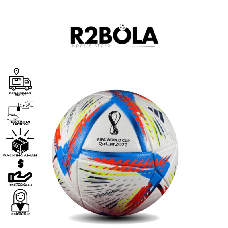 ADIDAS bola sepak al rihla world cup qatar original bola sepak size 5